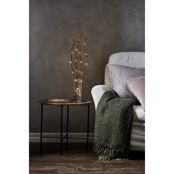 Barna fénydekoráció ø 8 cm Willow – Star Trading-image-4