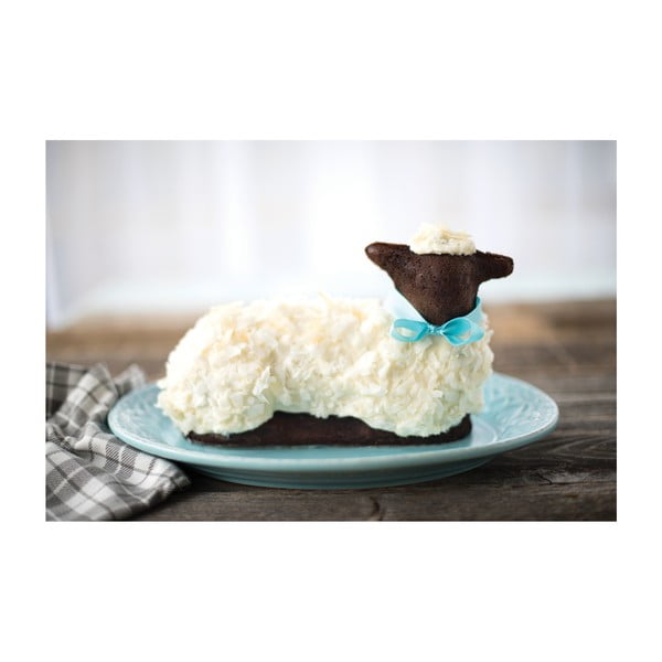 Bárány formájú, ezüst sütőforma, 700 ml - Nordic Ware-image-4