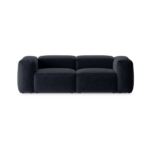 Sötétkék kanapé 224 cm Bergamo – Cosmopolitan Design
