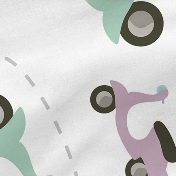 Summer Time gyerek pamut lepedő, 140 x 70 cm - Happynois-image-3