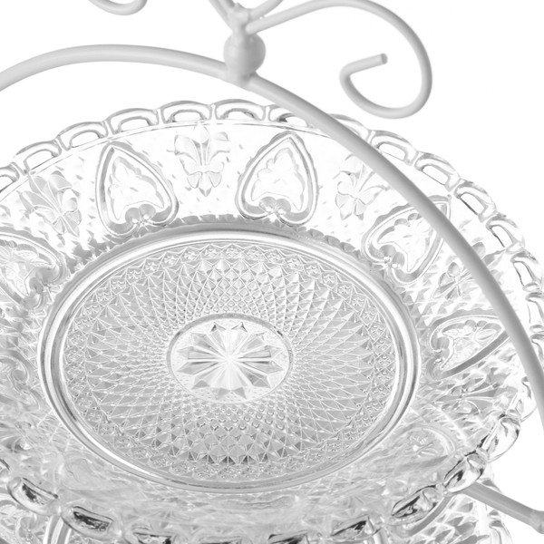 2 szintes kínáló, magasság 29 cm - Unimasa-image-1