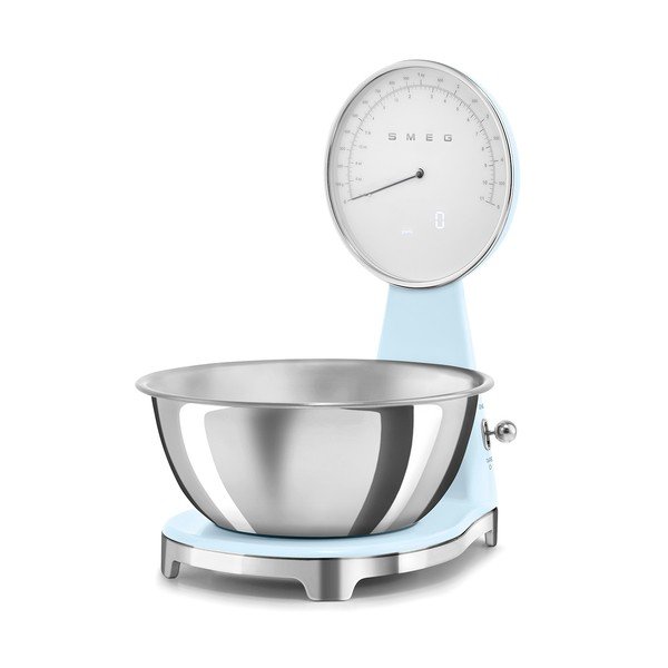 Világoskék műanyag digitális konyhai mérleg – SMEG-image-4