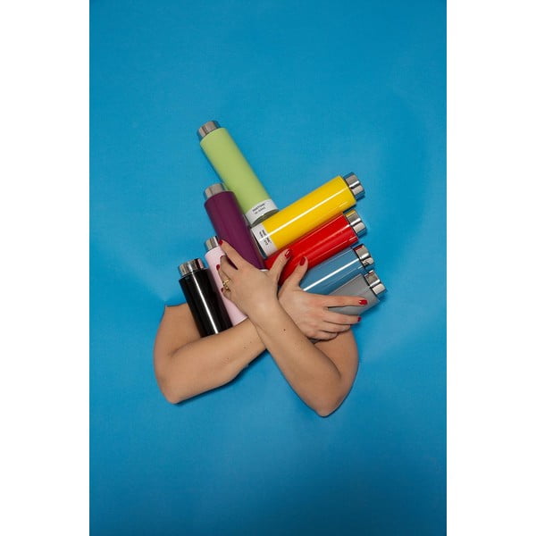 Sárga tritán utazó ivópalack 500 ml Yellow 012 – Pantone-image-2