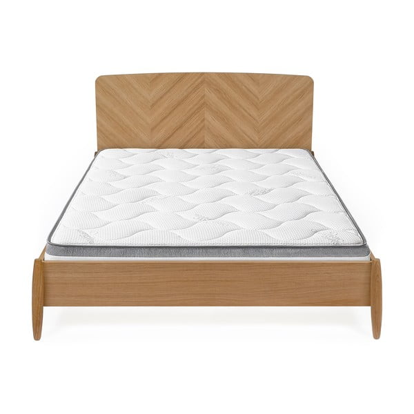 Farsta Herringbone kétszemélyes ágy, 140 x 200 cm - Woodman-image-3