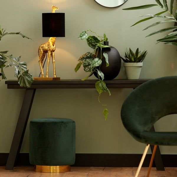 Fekete-bronzszínű asztali lámpa (magasság 61 cm) Giraffe – Light & Living-image-1