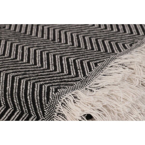 Fekete-bézs ágytakaró 170x210 cm Etnik – Mijolnir-image-2