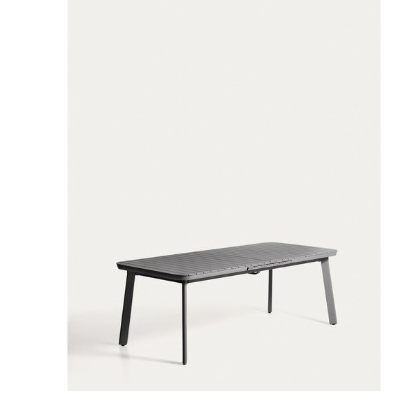Fém kerti étkezőasztal 100x220 cm Izola – Kave Home