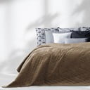 Világosbarna bársony steppelt ágytakaró 220x240 cm Laila – AmeliaHome