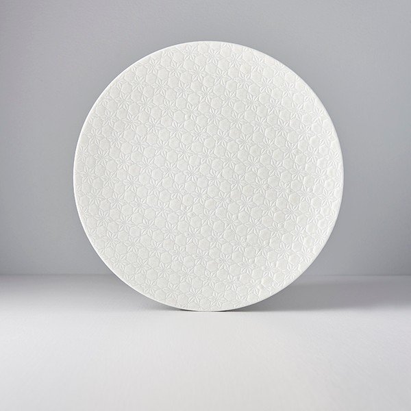 Star fehér kerámia tányér, ø 29 cm - MIJ-image-1