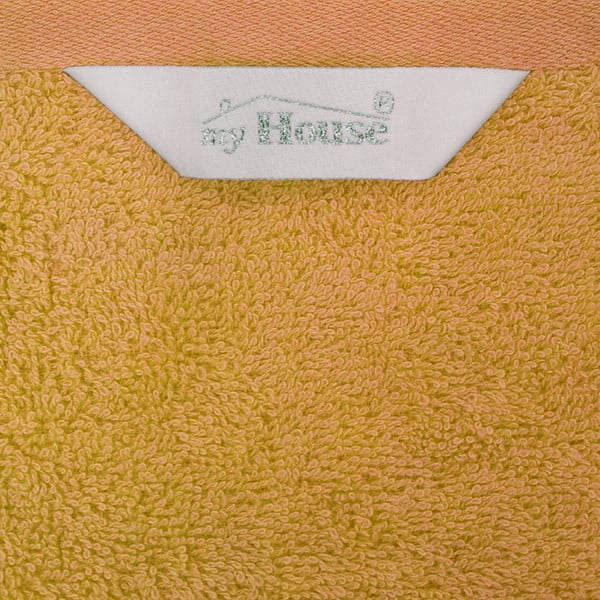 Narancssárga pamut törölköző 100 x 50 cm Darwin - My House-image-1