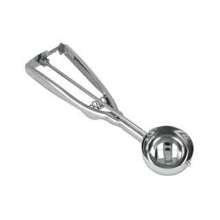 Rozsdamentes acél jégkrém és fagylalt adagoló kanál, ⌀ 5 cm - Metaltex