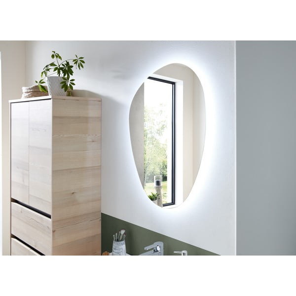 Fali tükör világítással 55x72 cm Quickset 393 – Pelipal-image-1