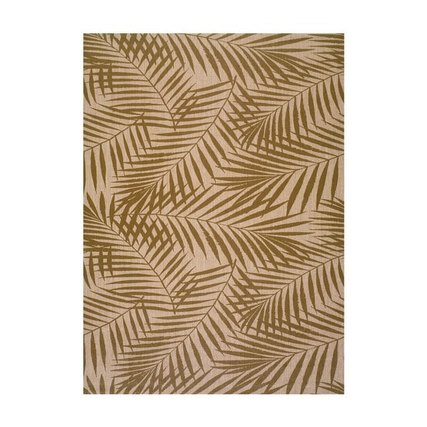 Palm barna-bézs kültéri szőnyeg, 140 x 200 cm - Universal