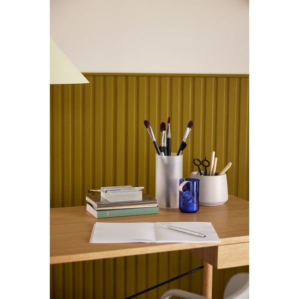 Íróasztal tölgyfa dekorral 55x120 cm Studio – Hübsch-image-3