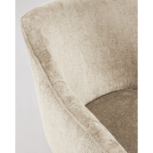 Bézs fotel Bobly - Kave Home-image-1