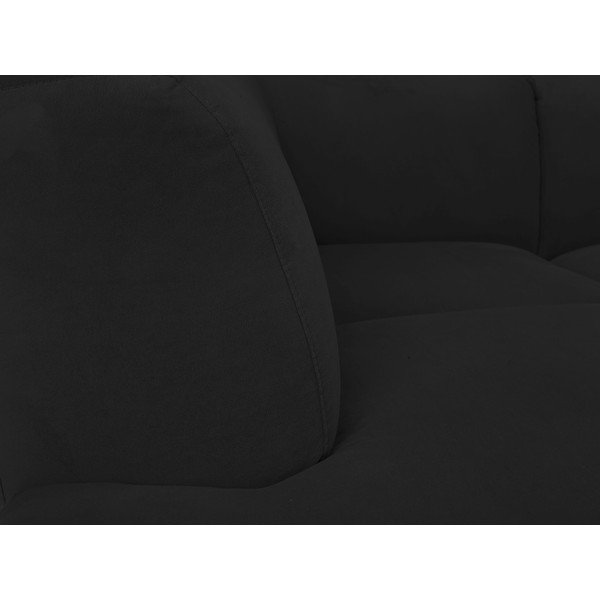 Orion fekete bal oldali sarokkanapé - Windsor & Co Sofas-image-4