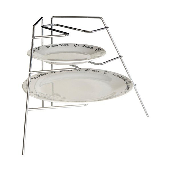 Ezüstszínű fém kiegészítő polc 37x25 cm Wallis – Premier Housewares