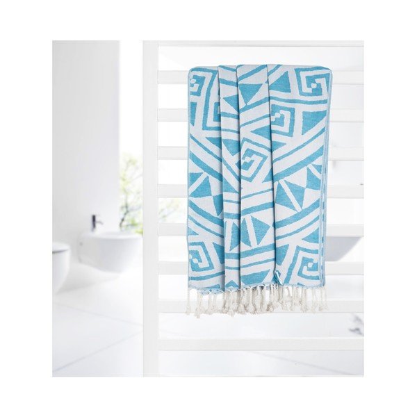 Mirabelle türkizkék hammam fürdőlepedő, 165 x 100 cm - Kate Louise-image-2