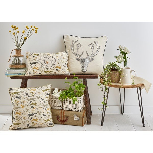Woodland pamut párna, 45 x 45 cm - Cooksmart ®-image-1