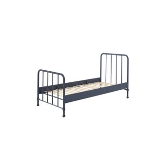Sötétkék fém gyerekágy 90x200 cm BRONXX – Vipack