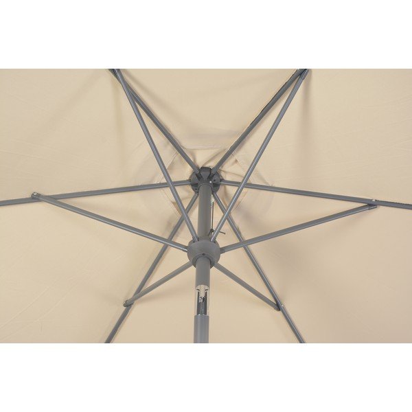 Bézs napernyő ø 300 cm Roja - Rojaplast-image-1