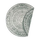 Siruma zöld-krémszínű kültéri szőnyeg, ø 200 cm - NORTHRUGS