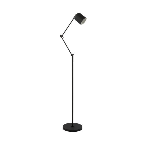 Fekete dimmelhető állólámpa (magasság 150 cm) Rijeka – Light & Living
