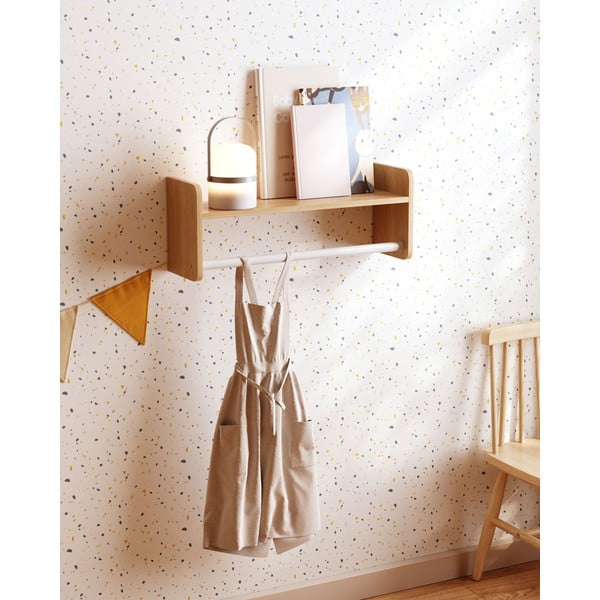 Natúr színű borovi fenyő fali gyerek fogas 52,5x20 cm Florentina – Kave Home-image-1