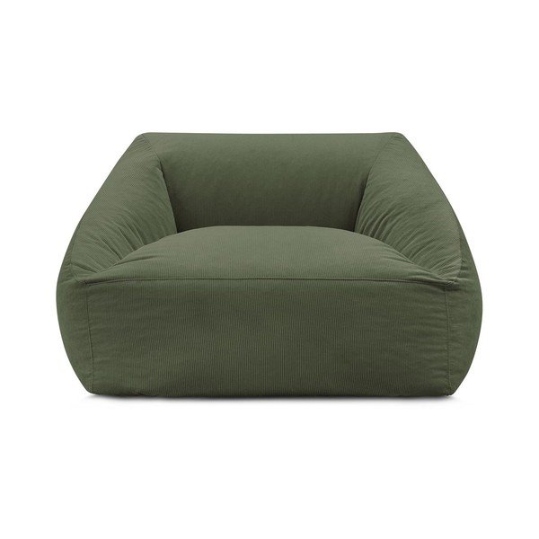 Zöld kordbársony babzsákfotel Lilibet – Bobochic Paris