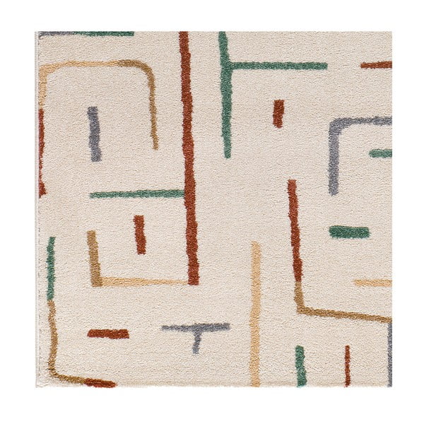 Krémszínű szőnyeg 80x150 cm Beruti – Universal-image-2