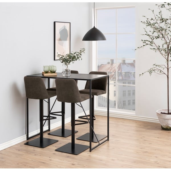 Antracitszürke állítható magasságú bárszék (ülésmagasság 78,5 cm) Avanja – Actona-image-1