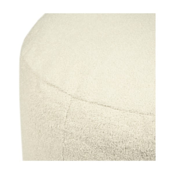 Krémszínű buklé puff Om 60 – SLOWDOWN-image-3