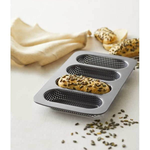 Acél sütőforma bagetthez 21,5x35 cm – Blomsterbergs-image-1