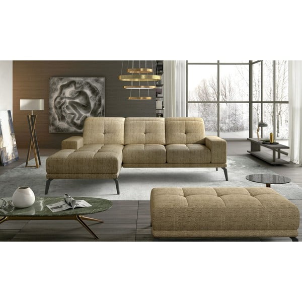 Bézs sarokkanapé (bal oldali-heverő résszel) Torrense – ELTAP-image-1