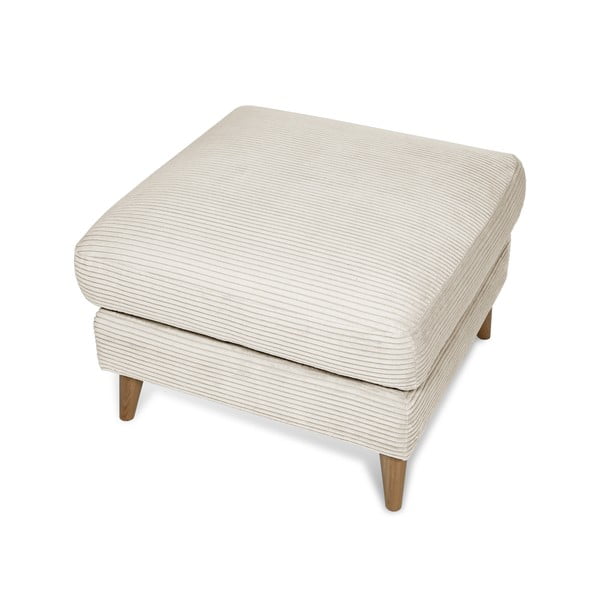 Fehér kordbársony lábtartó Paris – Scandic-image-3