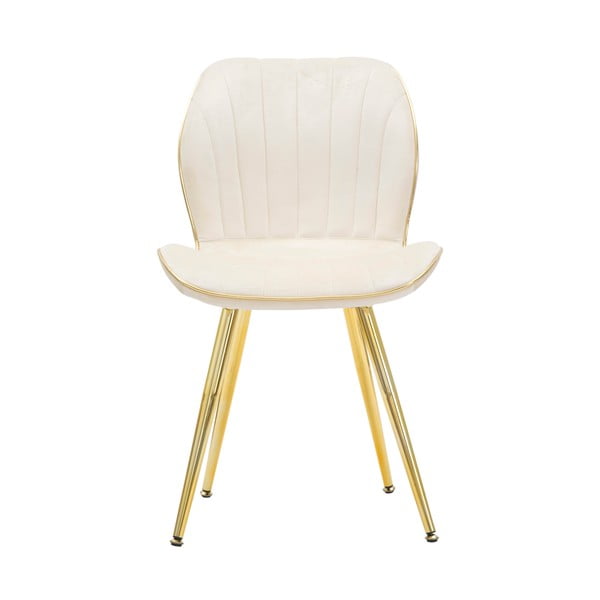 Krémszínű étkezőszék szett 2 db-os Paris – Mauro Ferretti-image-1
