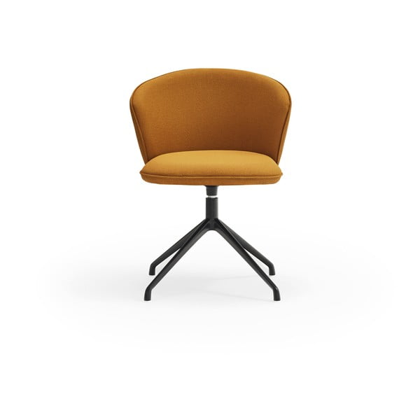 Mustársárga kárpitozott étkezőfotel szett 2 db-os Add – Teulat-image-1