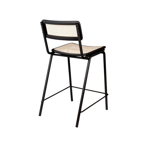 Fekete-natúr színű bárszék szett 2 db-os 93,5 cm Jort – Zuiver-image-4