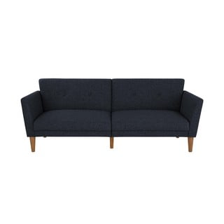 Sötétkék kinyitható kanapé 205 cm Regal - Novogratz