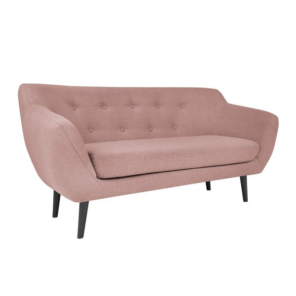 Piemont rózsaszín kanapé, 158 cm - Mazzini Sofas
