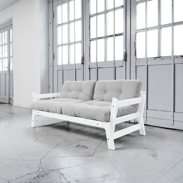 Step White/Light Grey átalakítható kanapé - Karup