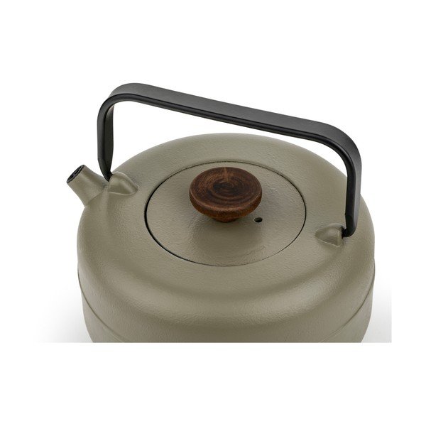 Khaki öntöttvas teáskanna szűrővel 750 ml Henan – Bredemeijer-image-3