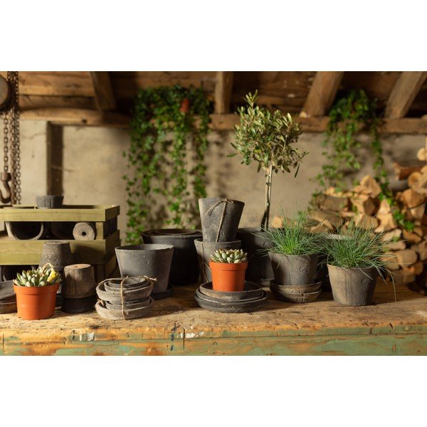 3 db terrakotta virágcserép alátét - Esschert Design-image-1