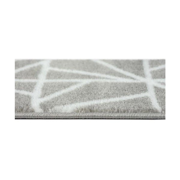 Fehér-szürke lépcsőszőnyeg szett 13 db-os 22x73 cm Striped – Mila Home-image-2