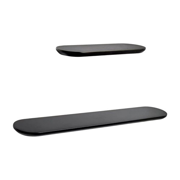 Fekete polc készlet 2 db-os 55 cm Arely – Kave Home