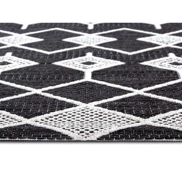 Antracitszürke kültéri szőnyeg 77x150 cm – Elle Decoration-image-3