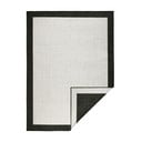 Panama fekete-krémszínű kültéri szőnyeg, 80 x 150 cm - NORTHRUGS