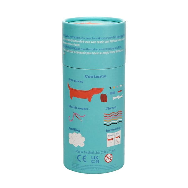 Kreatív készlet Sew Your Own Sausage Dog – Rex London-image-3