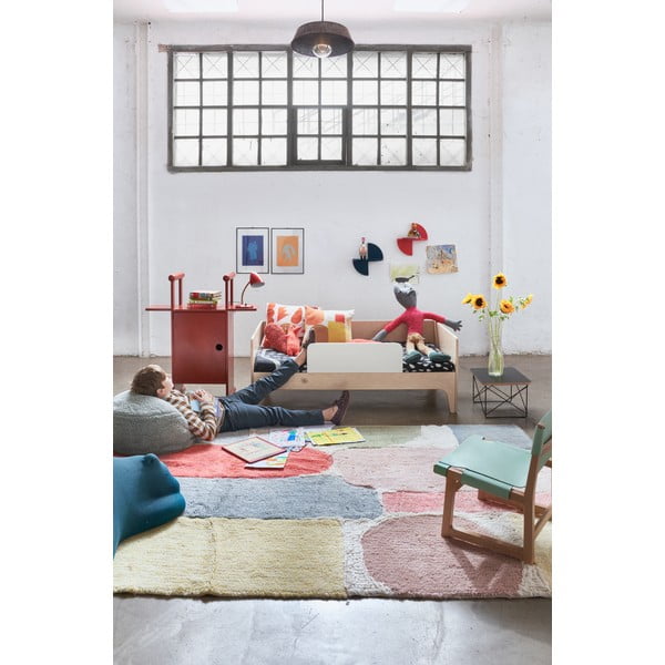 Mosható kézi szövésű gyapjú gyerek szőnyeg 170x240 cm Abstract – Lorena Canals-image-1