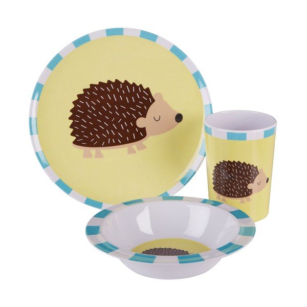 3 darab gyerekszett süni mintával - Premier Housewares